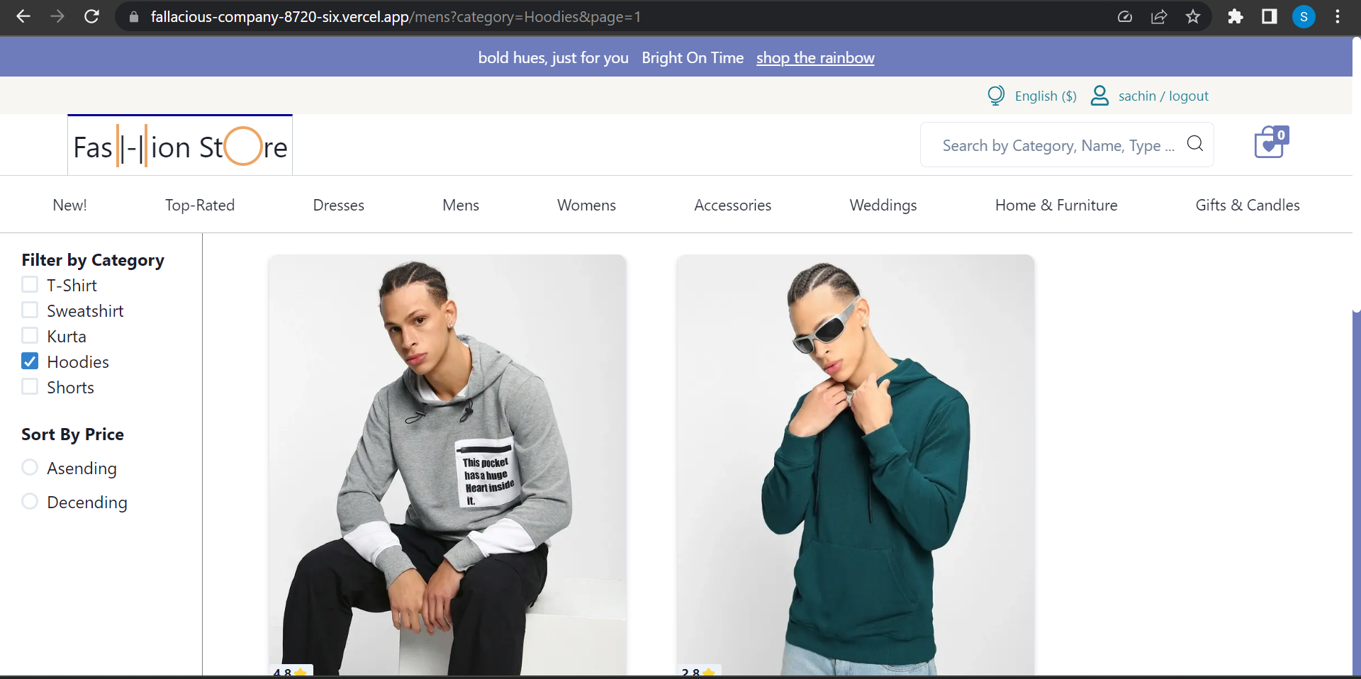 Sachin portfolio